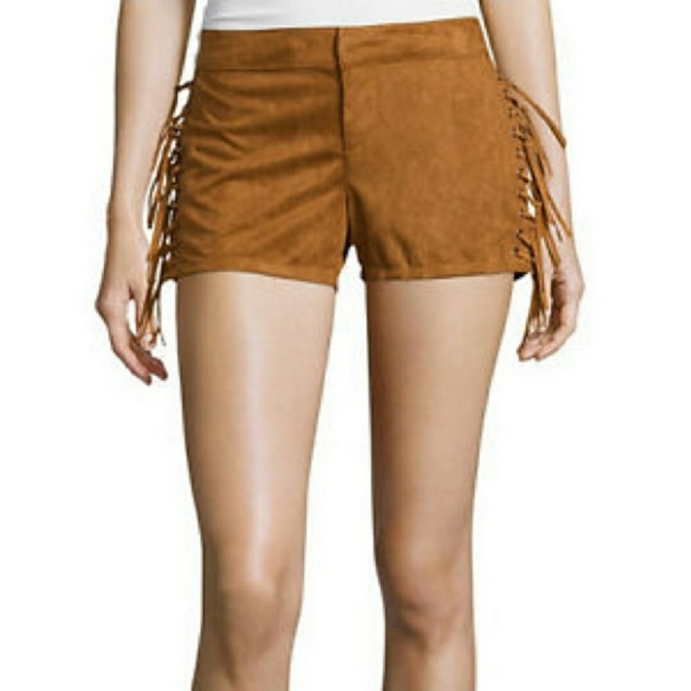 NWT Boom Boom Jean Faux Suede Shorts Size 9